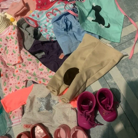 Huge Our Generation/ My Life As Mixed Clothes Doll Clothing, Shoes Canoe Beach - Picture 4 of 14